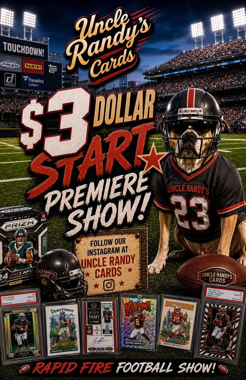 Thumbnail for live show