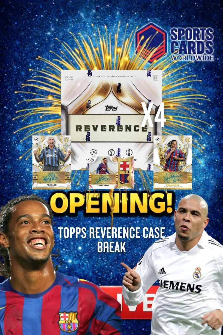 🇬🇧 TOPPS REVERENCE FULL CASE BREAK with Conor