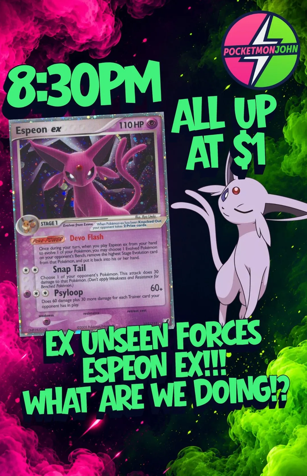 Thumbnail for live show