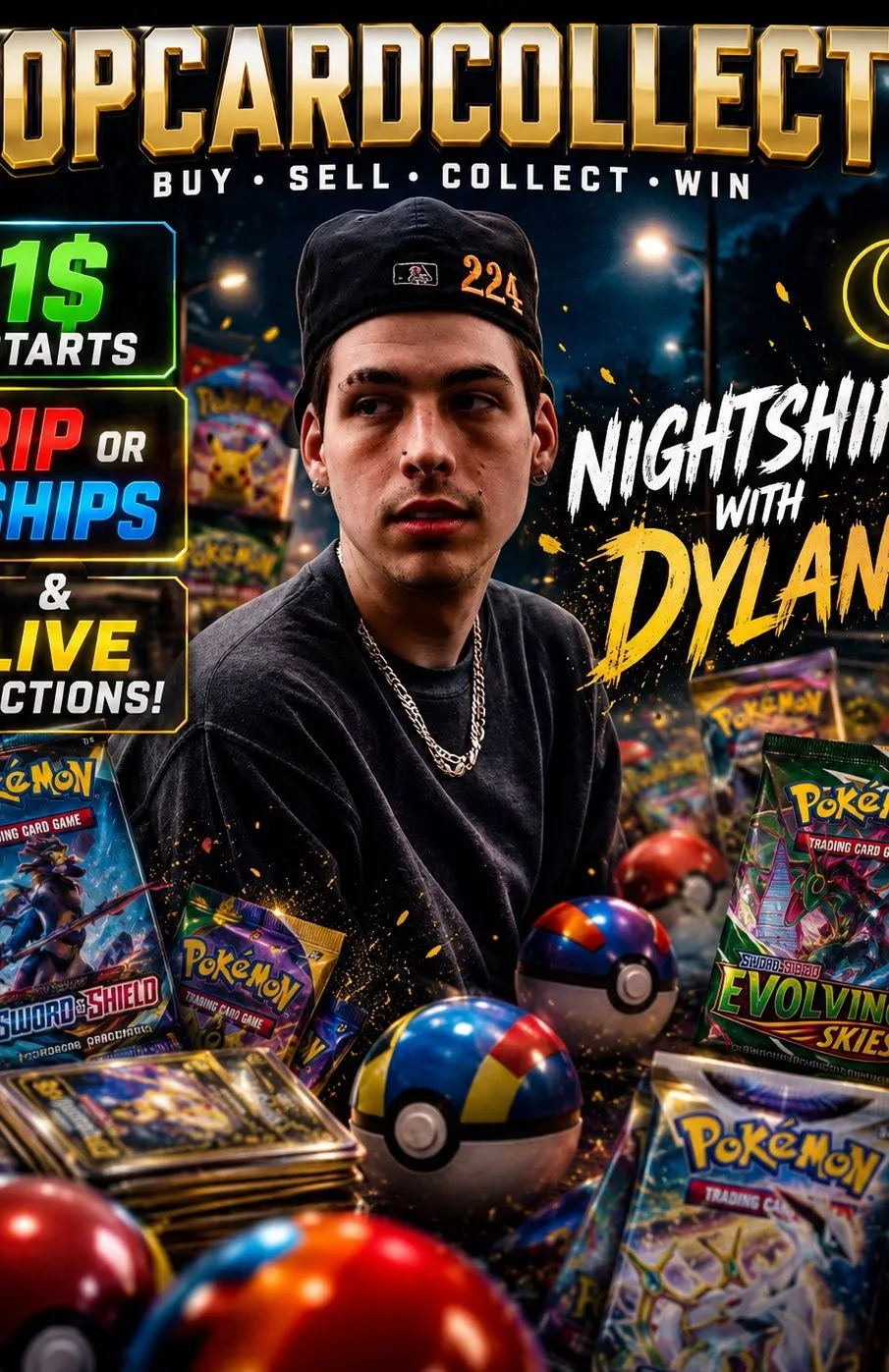Thumbnail for live show