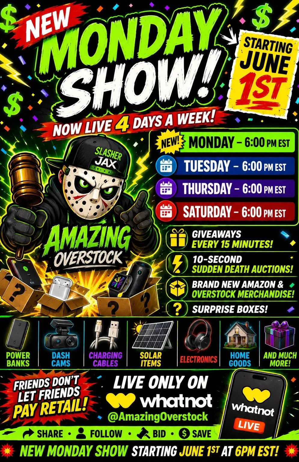 Thumbnail for live show