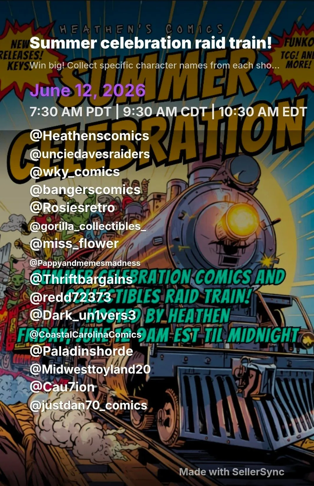 Thumbnail for live show