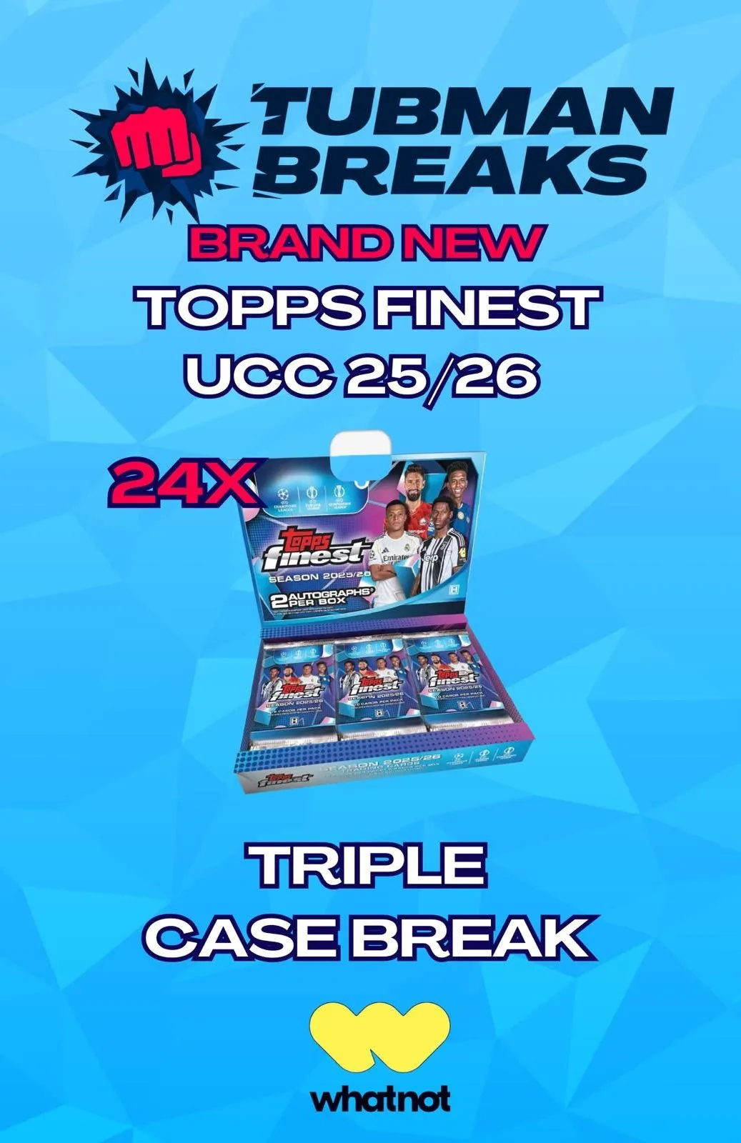 **SPOTS LIVE** UCC FINEST TRIPLE CASE BREAK!!