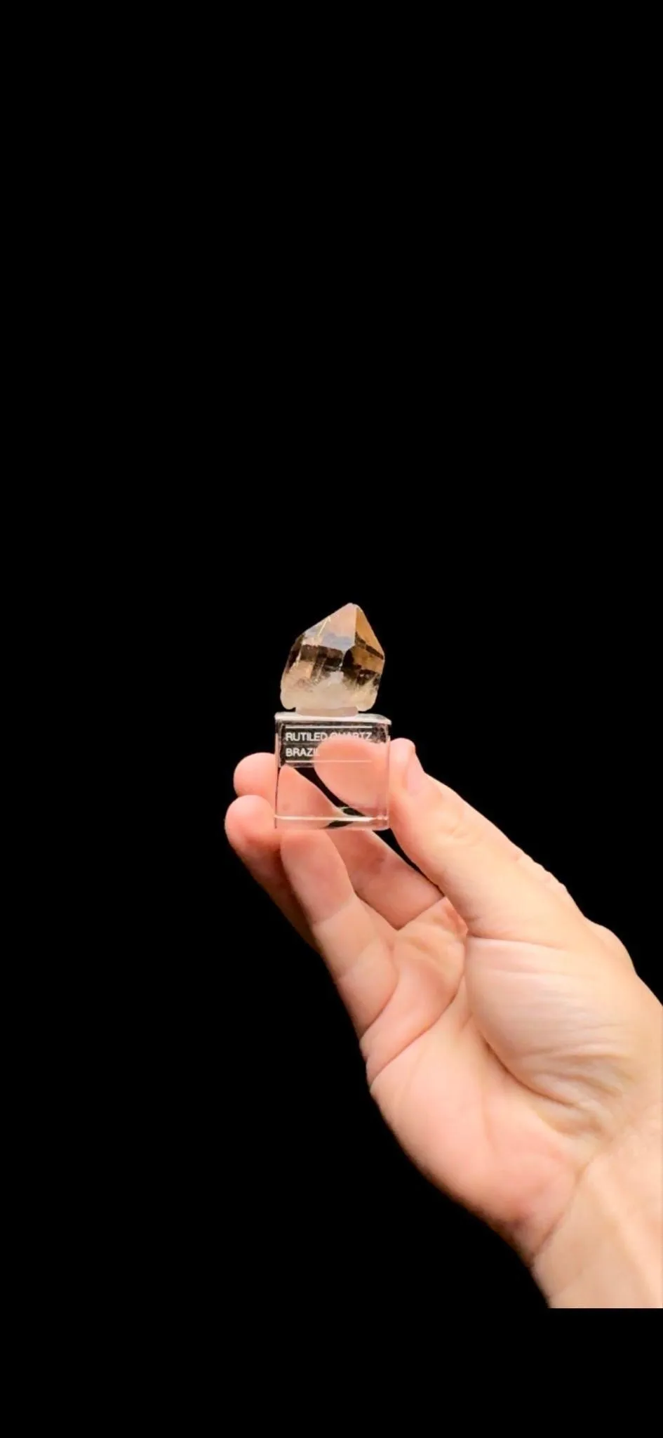 0437- Rutiled Smokey Quartz