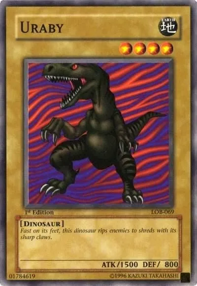 Uraby [LOB - LOB-069] Yu-Gi-Oh! Unlimited Trading Card Moderately Played