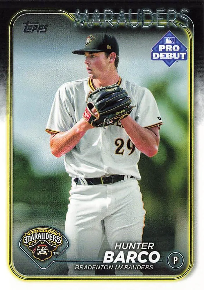 2024 Topps Pro Debut Hunter Barco #PD-183 Bradenton Marauders
