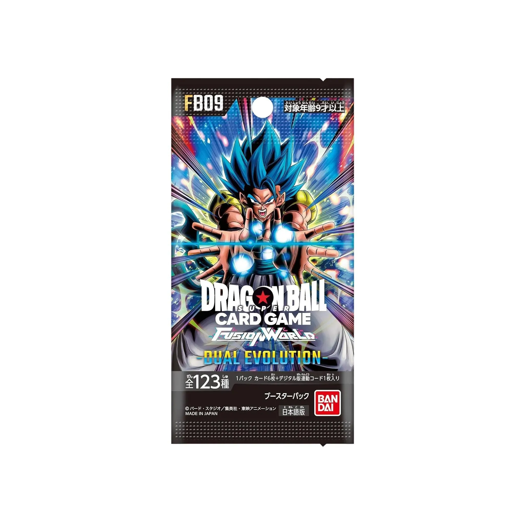 Dragon Ball Super Fusion World Booster FB09 Japanese Booster Pack