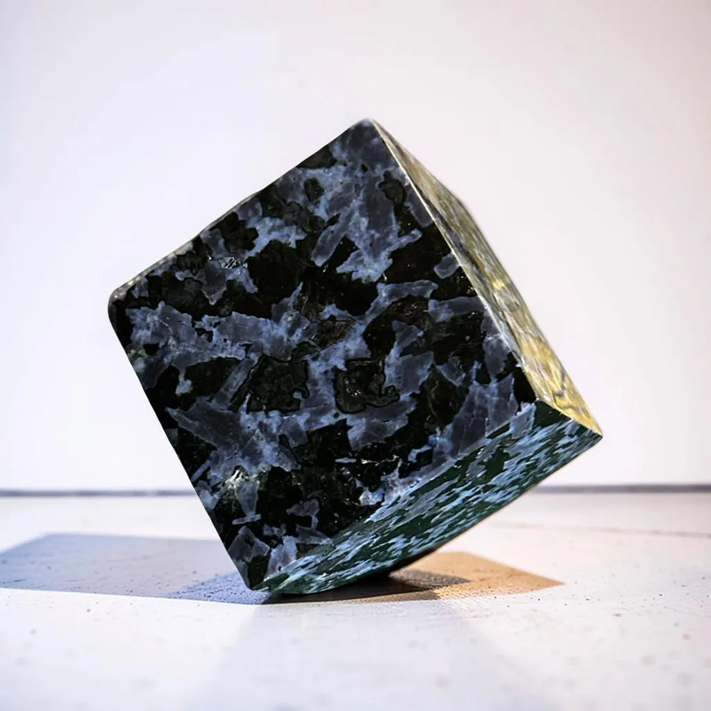Indigo Gabbro Floating Cube