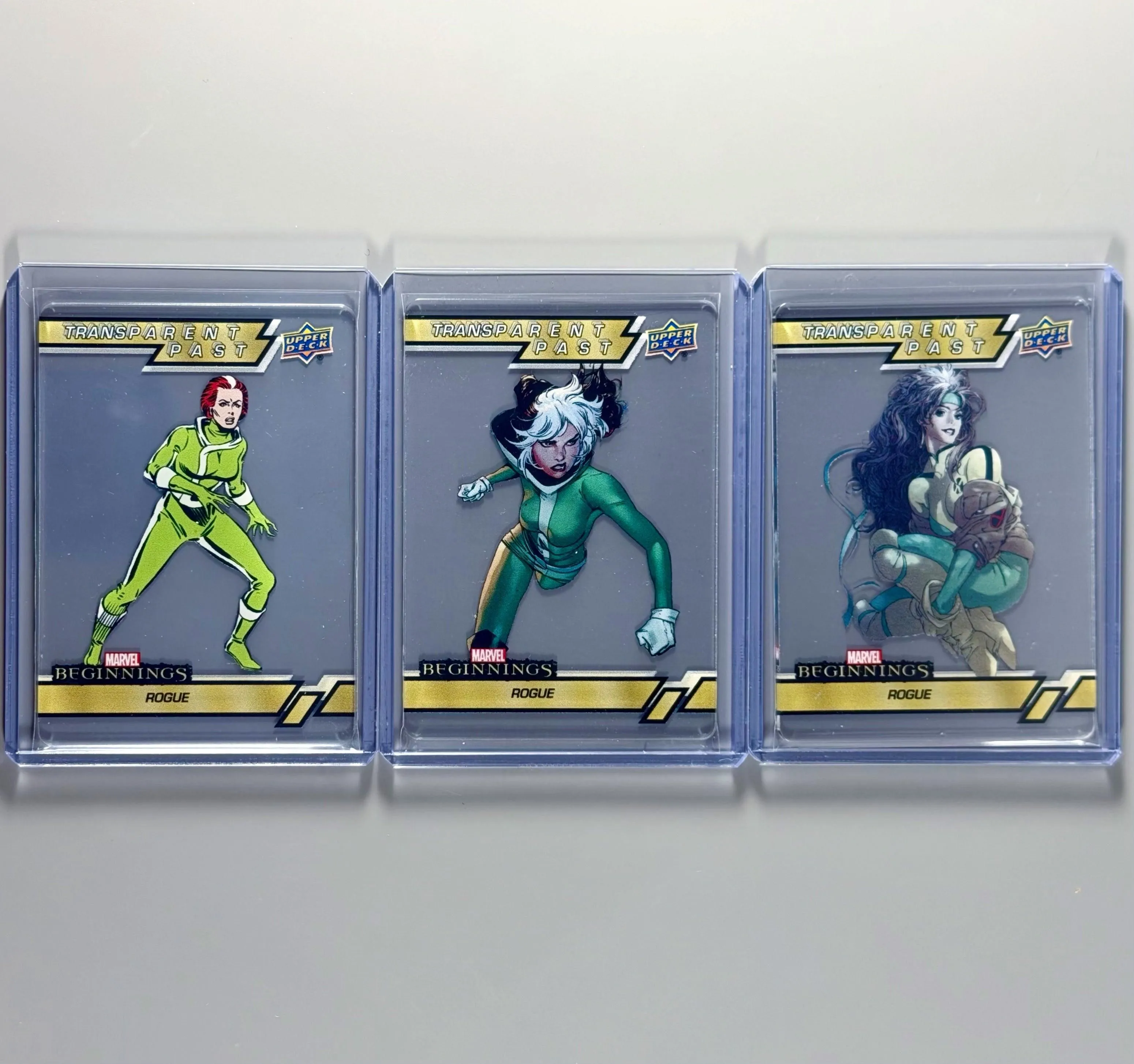 Rogue TRANSPARENT PAST Complete Set