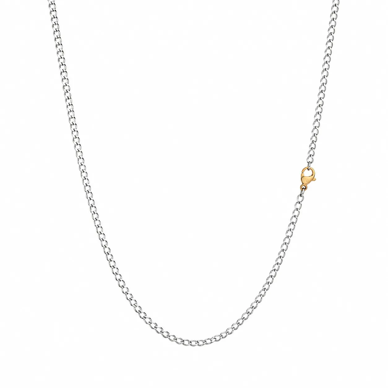Round Chain Necklace, 2.6mm