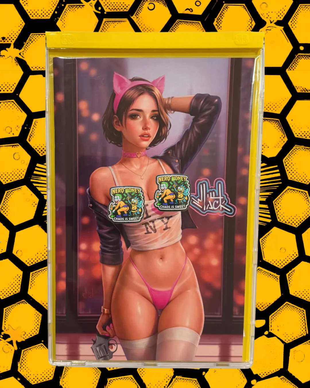 POP KILL #2 – Will Jack “I ❤️ NY” Virgin Variant ✍️ Signed NEON Signature Edition 📜 Includes Certificate of Authenticity (COA) 🗽 NYCC 2025 Exclusive