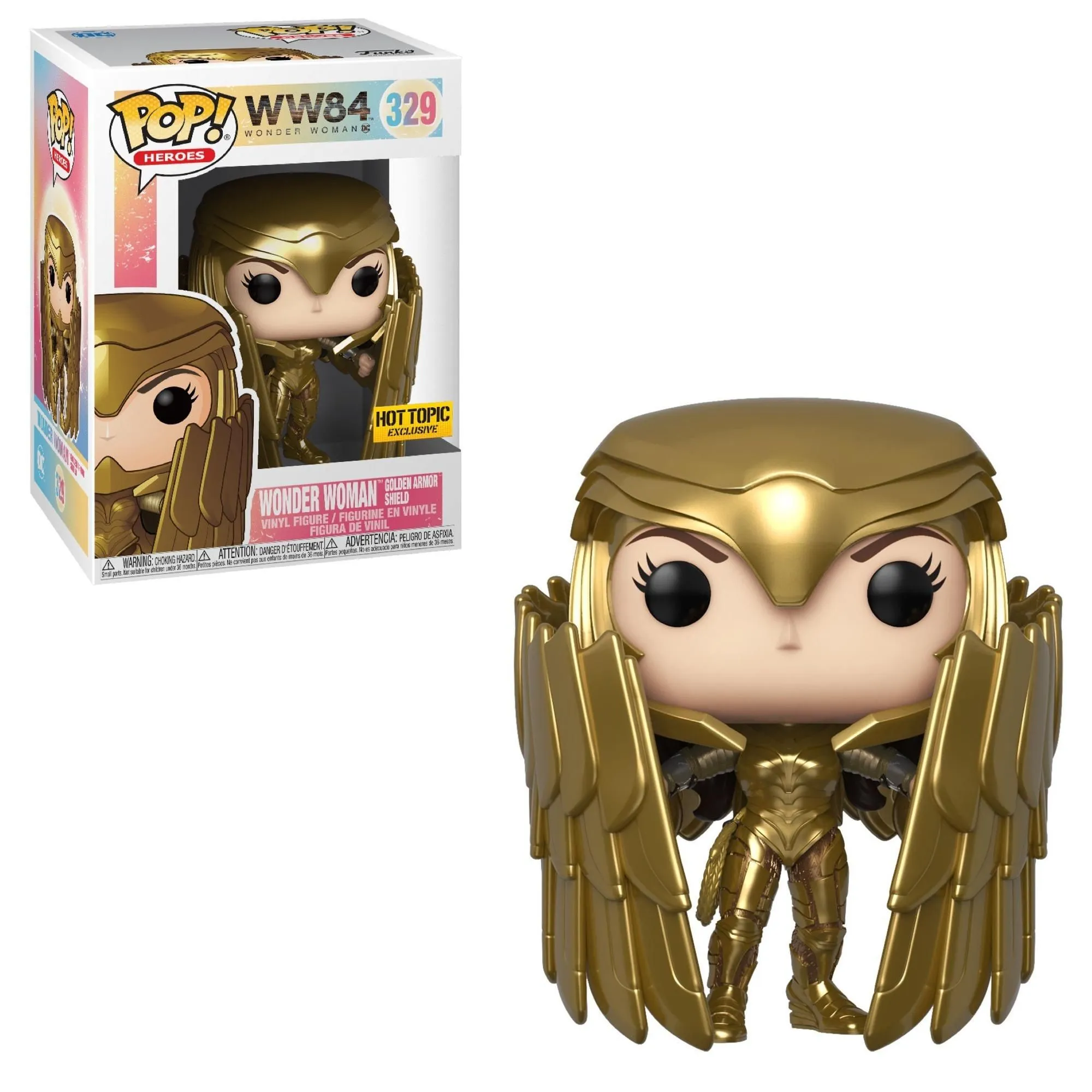 Product image for Wonder Woman Golden Armor Shield (Metallic)(329)| DC Movies Wonder Woman 84