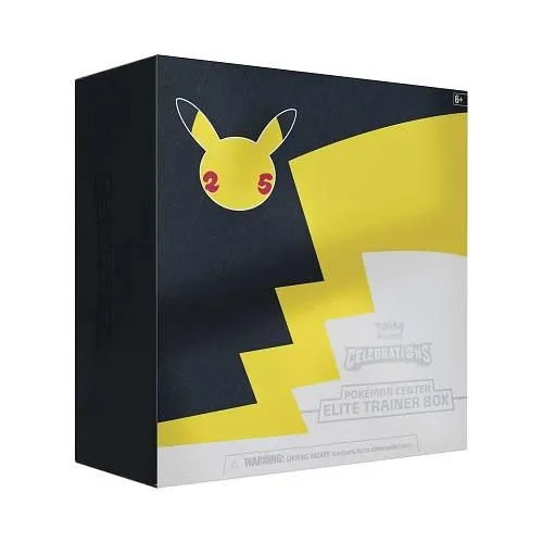 Product image for Pokemon TCG Celebrations Elite Trainer Box (Pokemon Center)