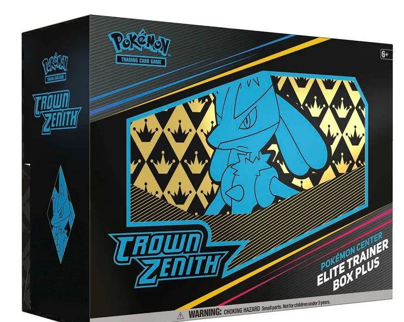 Product image for Pokémon TCG Crown Zenith Pokémon Center Elite Trainer Box Plus