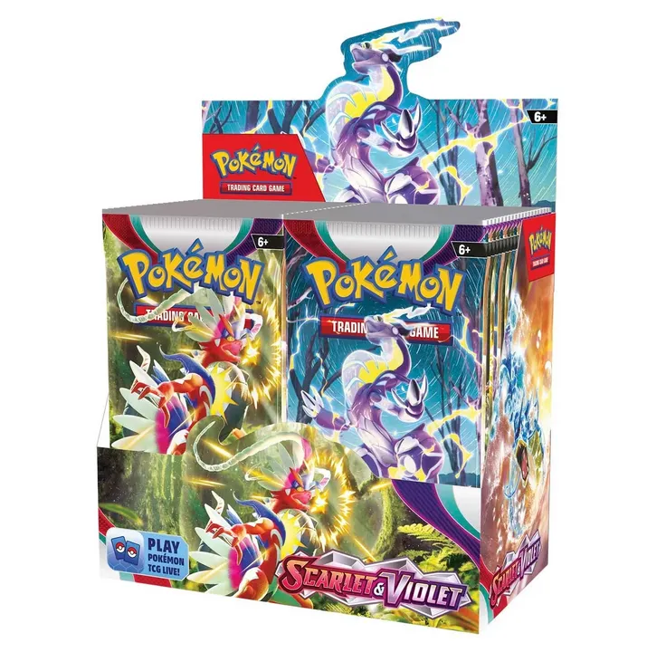 Product image for Pokémon TCG Scarlet & Violet Booster Box shipped