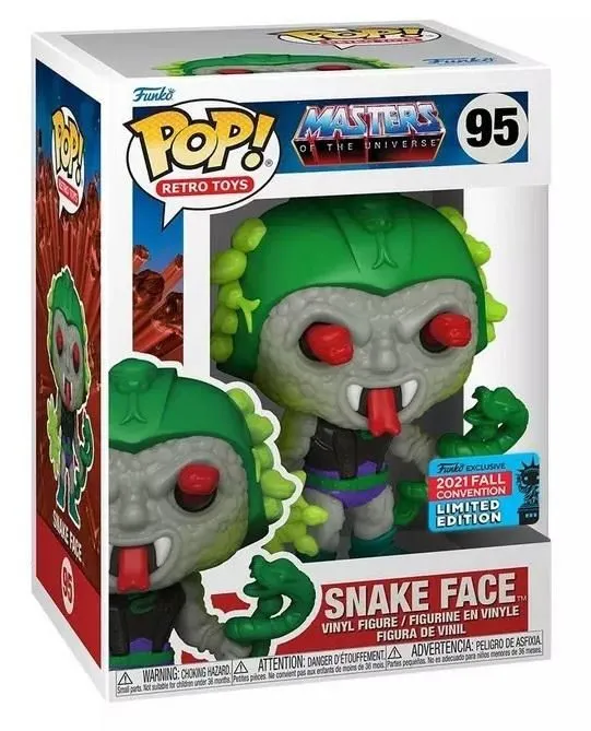 Product image for Snake Face [Fall Convention](95) | Retro Toys Masters of the Universe MOTU