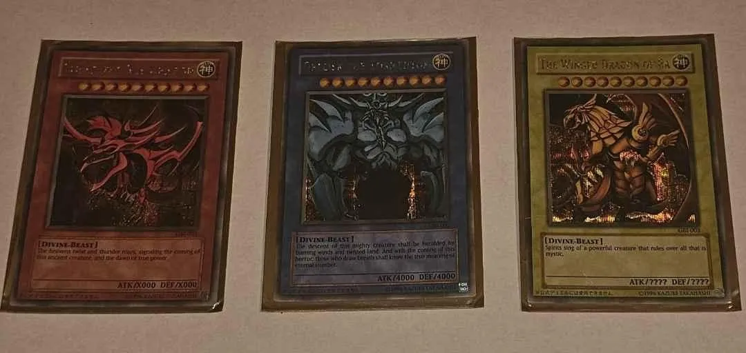 YGO 2003 - Slifer the Sky Dragon GBI-001 (Secret Rare) Egyptian God   Whatnot: Shop, Sell, Connect