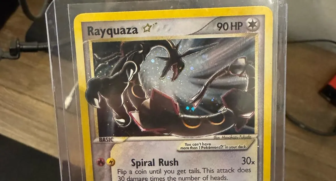 Rayquaza Gold Star #107/107 *Extremely Rare*  Whatnot: Shop, Sell, Connect