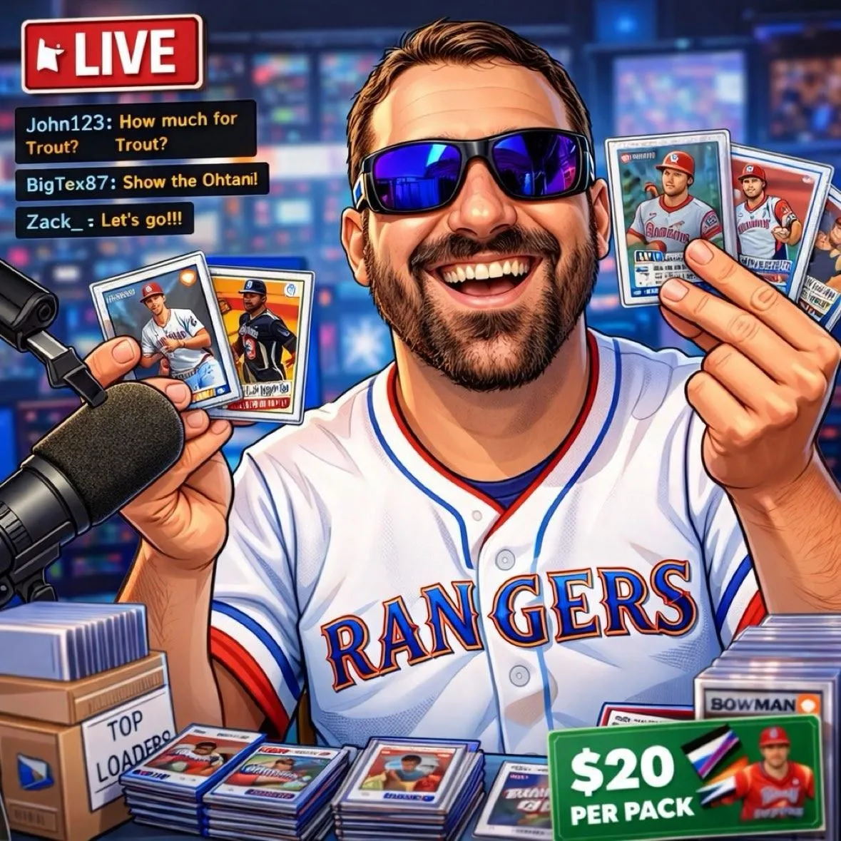 Thumbnail for live show