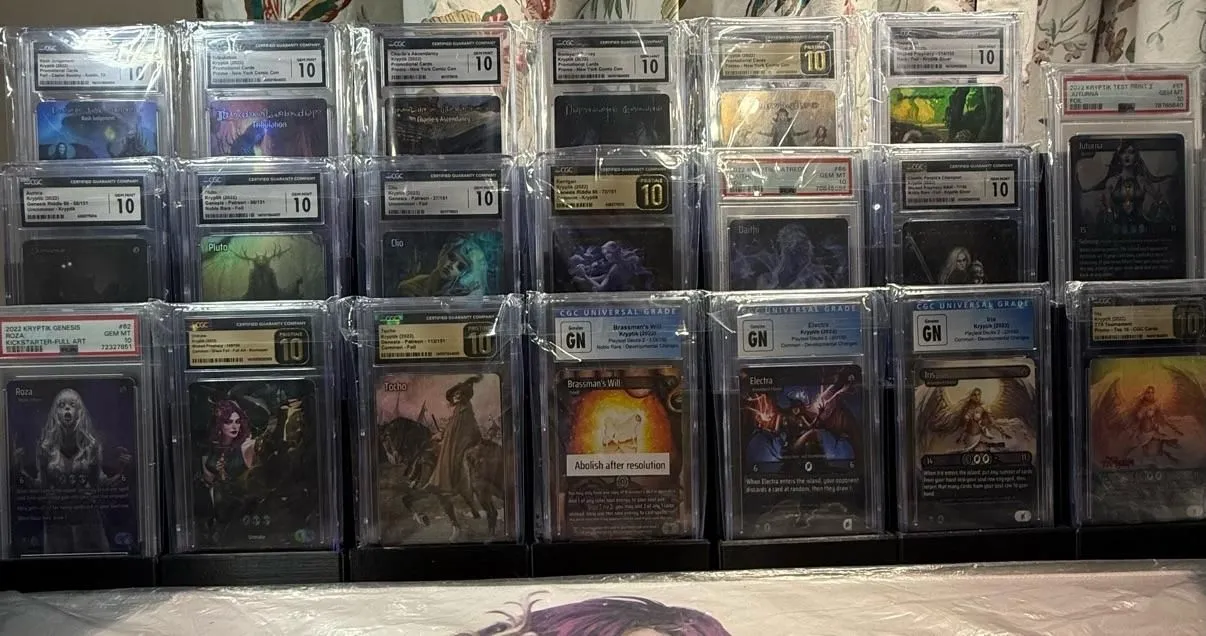 Kryptik Genesis kickstarter booster deck enyo!  Whatnot: Shop, Sell,  Connect