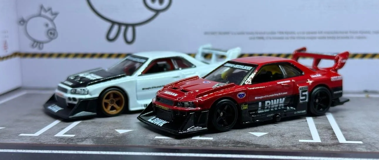 INNO64 INNO NISSAN SKYLINE GT-R (R32) 1087X ROCKET BUNNY