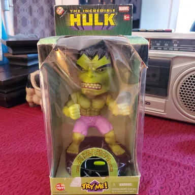 Hulk bobble head works