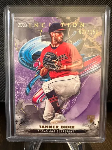 2023 Topps Inception Tanner Bibee RC 77/150