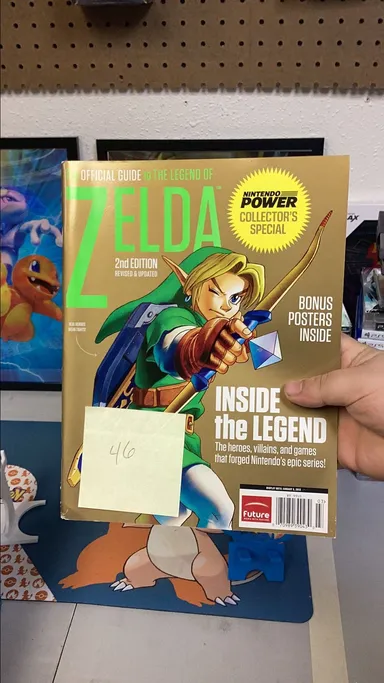 Nintendo power Zelda collectors edition guide