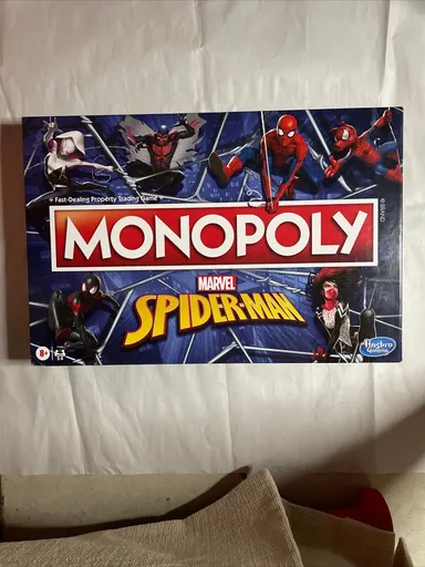 MONOPOLY MARVEL SPIDER-MAN EDITION BOARD GAME HASBRO 2021 NEW SEALED Spider-Man