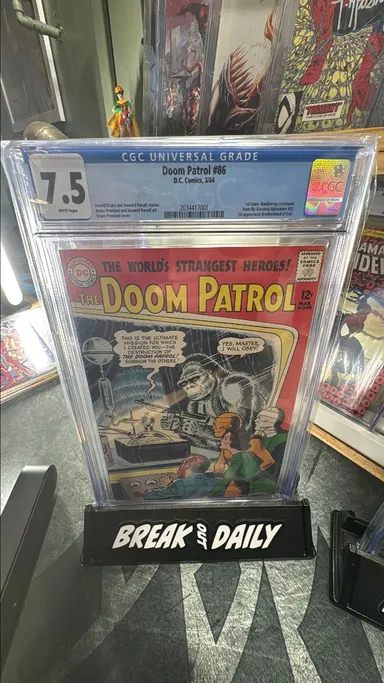 Doom Patrol #86 cgc 7.5
