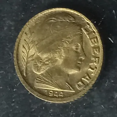 Argentina 1944 5 centavos