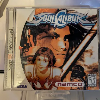Soul Calibur for Sega Dreamcast case and Manual only