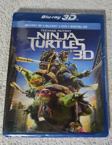 Teenage Mutant Ninja Turtles Blu-ray 3D Digital HD