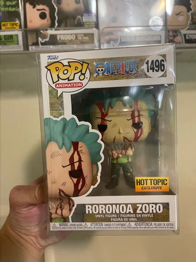 Roronoa Zoro 1496 Funko pop with protector. Shipped same day!