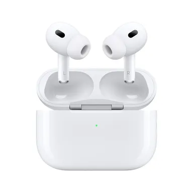 Apple - AirPod Pros (2nd Generation) with MagSafe Case (USB‑C) - White - TESTED