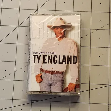 Ty England 2 ways to fall. Sealed cassette tape