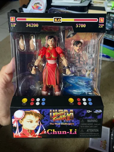 Jada Toys  Capcom  Street Fighter II  Chun Li  Red Variant  Action Figure  Exclusive  New 2024