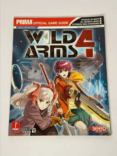 Wild Arms 4 Prima Magazine Book