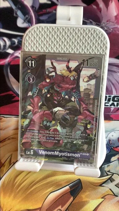 Digimon TCG VenomMyotismon P-020(lucky pack promo)