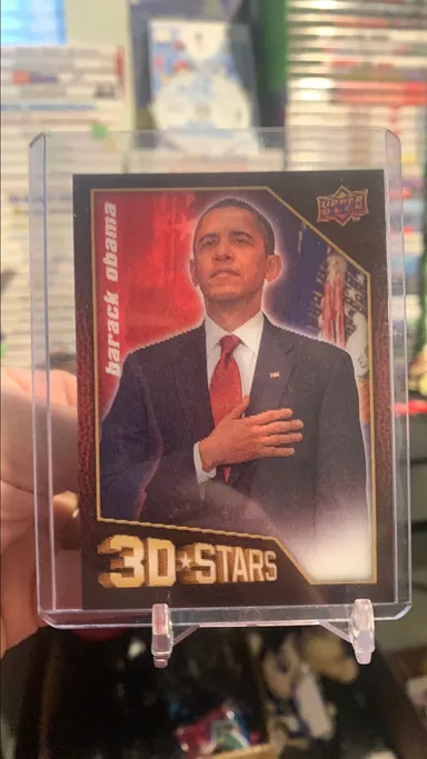 Barack Obama 3D•Stars