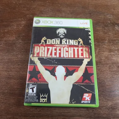 Microsoft Xbox 360 Don King Presents Prize fighter Game