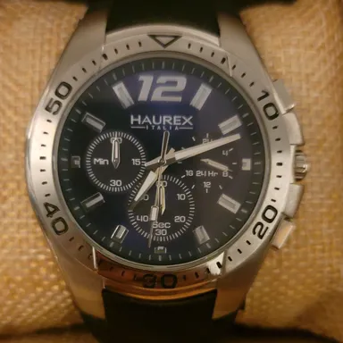 Haurex Italia chronograph watch