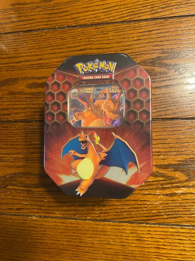 Hidden Fates Charizard GX Tin Pokémon sealed