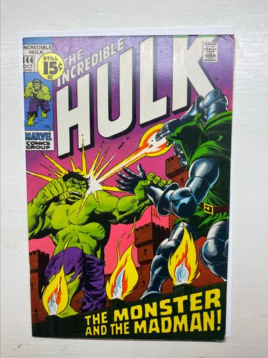 Incredible Hulk 144 mid grade