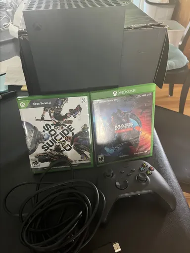 XBOX series X with 2 games!