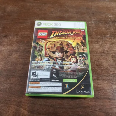 Microsoft Xbox 360 Lego Indiana Jones The Original Adventure , Kung Fu Panda Game Double Pack