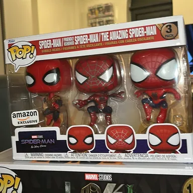 Spider-Man / Friendly Neighborhood Spider-Man / The Amazing Spider-Man 3 Pack