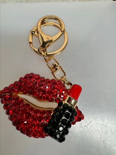 41 lips keychain purse charm