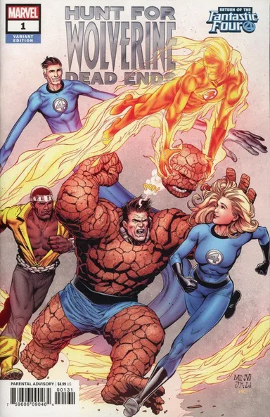 Hunt for Wolverine: Dead Ends #1 Mcniven Fantastic Four Variant