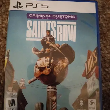 Criminal Customs Edition Saints Row PS5